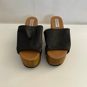 Steve Madden Wooden Platform Mule